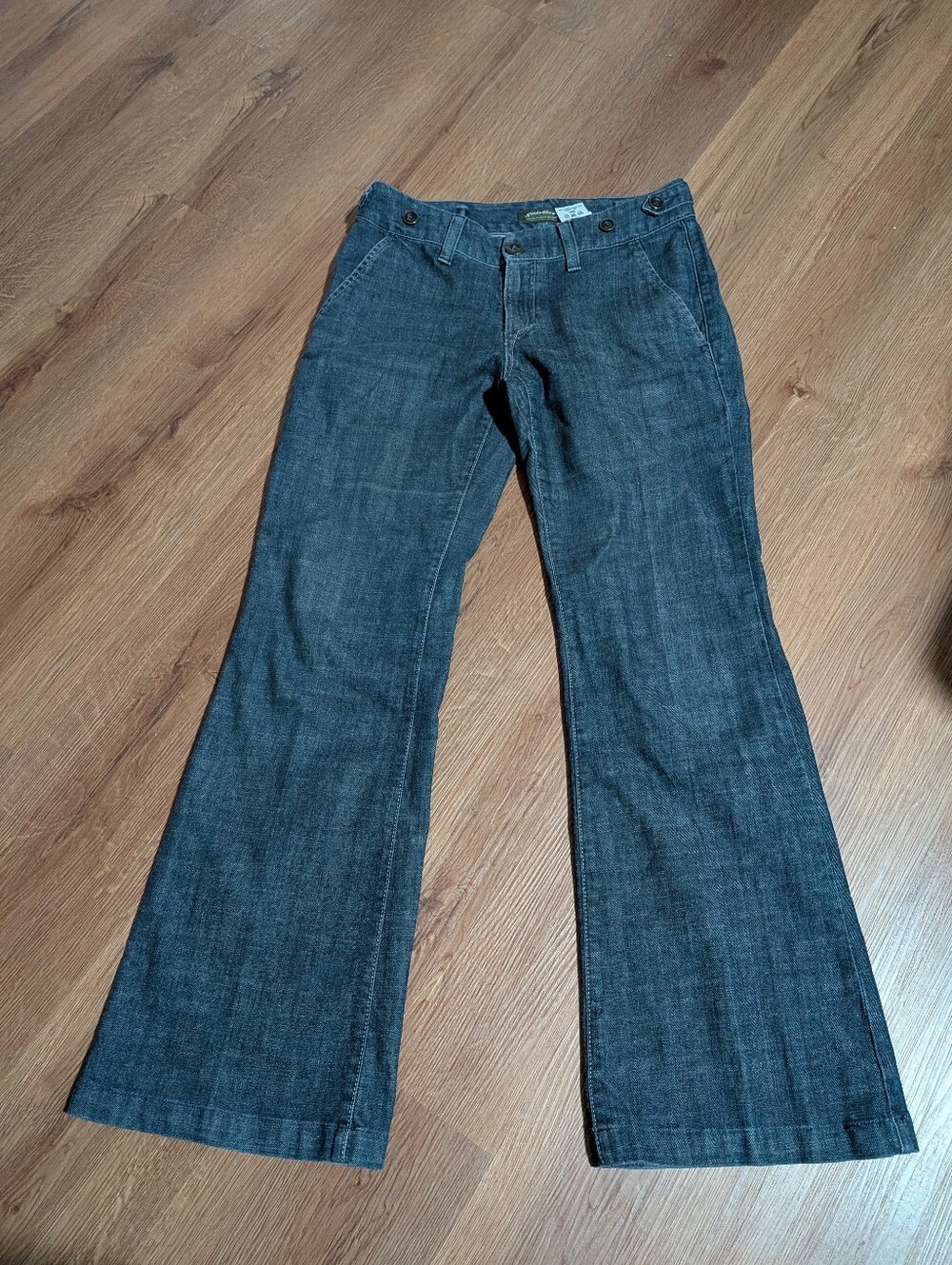 Eddie Bauer Vintage Midrise Flare Jeans Hemmed 2